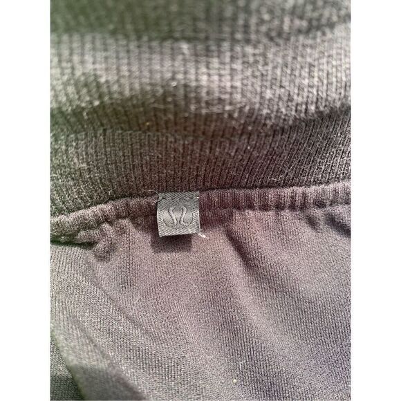 Lululemon Warm Down High Rise black Modal JOGGERS SWEATPANTS sz 4 - Picture 7 of 9